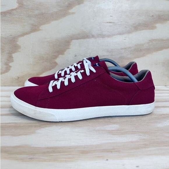 Cole Haan - Grand Os Low Top -  Canvas Sneakers - Red - Men's - 11 M - C24824 - Picture 3 of 9